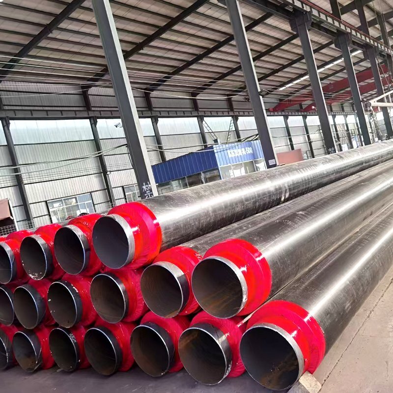 預(yù)制聚氨酯發(fā)泡保溫鋼管 預(yù)制聚氨酯發(fā)泡保溫鋼管