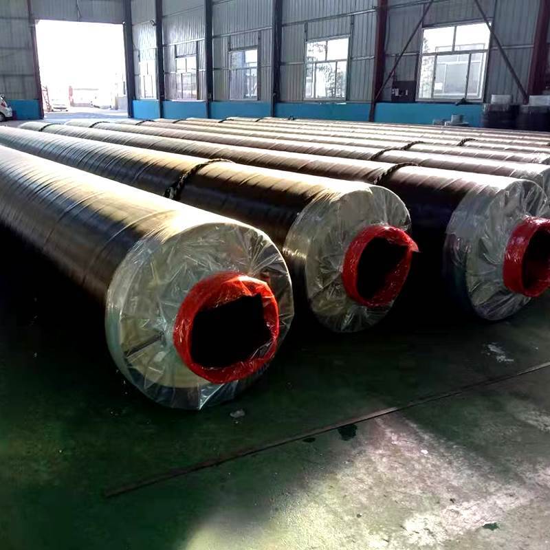 鋼套鋼巖棉蒸汽保溫鋼管 鋼套鋼巖棉蒸汽保溫鋼管